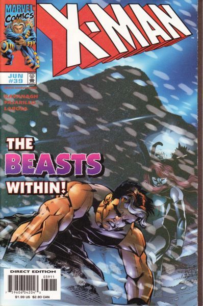 X-Man If Tomorrow Never Comes... |  Issue#39A | Year:1998 | Series: X-Men | Pub: Marvel Comics | Direct Edition