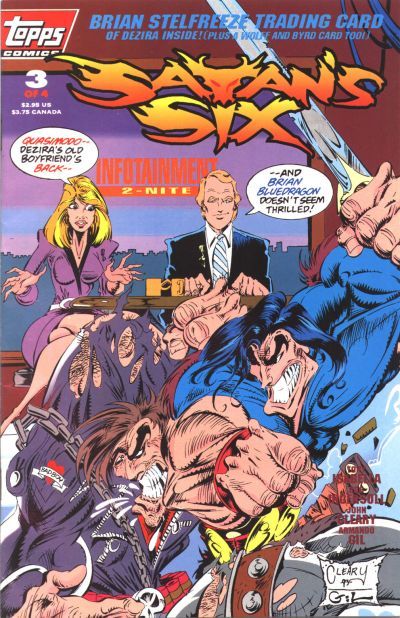 Satan's Six Her Boyfriend's Back |  Issue#3A | Year:1993 | Series:  | Pub: Topps Comics |
