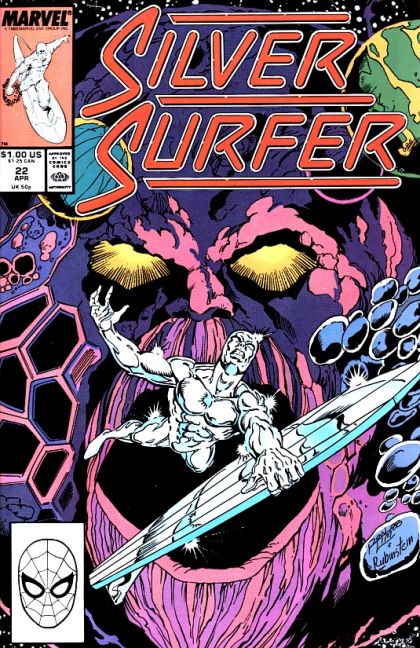 Silver Surfer, Vol. 3 Monsters... ...From The Ego |  Issue#22A | Year:1988 | Series: Silver Surfer | Pub: Marvel Comics | Direct Edition