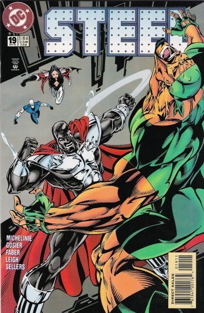 Steel Black Ops-- Over and Out! |  Issue#19A | Year:1995 | Series:  | Pub: DC Comics | Direct Edition