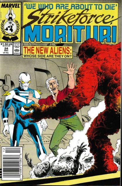 Strikeforce: Morituri Goodbye, Blue Sky |  Issue#24 | Year:1988 | Series: Strikeforce: Morituri | Pub: Marvel Comics |