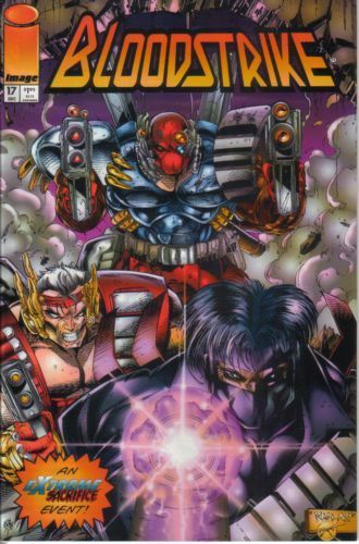 Bloodstrike Extreme Sacrifice  |  Issue#17 | Year:1995 | Series:  | Pub: Image Comics | Karl Altstaetter Regular Cover