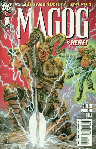 Magog Lethal Force |  Issue#1A | Year:2009 | Series:  | Pub: DC Comics | Glenn Fabry Regular Cover