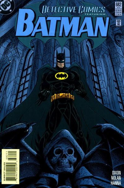 Detective Comics, Vol. 1 The Doomsday Clock |  Issue#682C | Year:1994 | Series: Detective Comics | Pub: DC Comics | Variant Cover