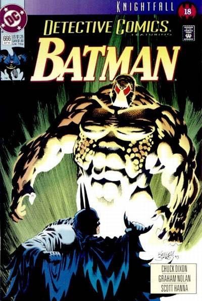 Detective Comics, Vol. 1 Knightfall - Part 18: The Devil You Know |  Issue#666A | Year:1993 | Series: Detective Comics | Pub: DC Comics | 0