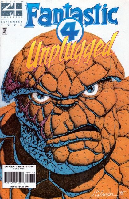 Fantastic Four Unplugged Adapt This! |  Issue#1A | Year:1995 | Series: Fantastic Four | Pub: Marvel Comics | Direct Edition