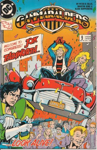 Gammarauders We'd Like to Help You, Son, but You're Too Weird to Vote! |  Issue#9 | Year:1989 | Series: TSR | Pub: DC Comics and TSR, Inc. |