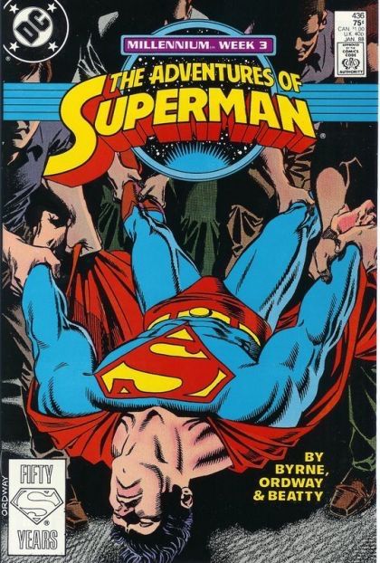 The Adventures of Superman Millennium - Junk |  Issue#436A | Year:1987 | Series: Superman | Pub: DC Comics | Direct Edition