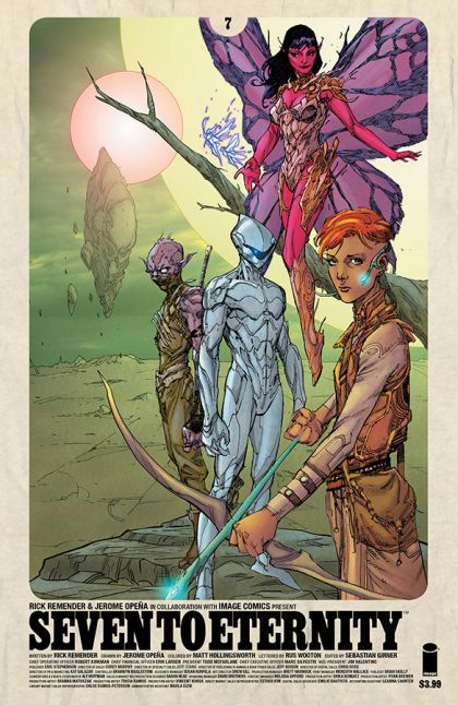 Seven To Eternity  |  Issue#7B | Year:2017 | Series:  | Pub: Image Comics | Variant Jerome Opena & Matt Hollingsworth Cover