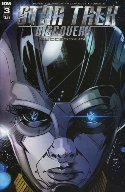 Star Trek: Discovery Succession  |  Issue#3A | Year:2018 | Series:  | Pub: IDW Publishing | Regular Angel Hernandez Cover