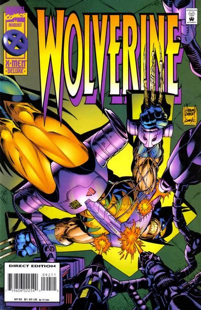 Wolverine, Vol. 2 A Northern Exposure |  Issue#92A | Year:1995 | Series: Wolverine | Pub: Marvel Comics | Direct Deluxe Edition