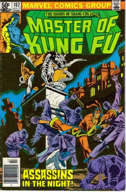 Master of Kung Fu, Vol. 1 A Vision Of Winter In Spring |  Issue#102B | Year:1981 | Series: Shang Chi | Pub: Marvel Comics | Newsstand Edition