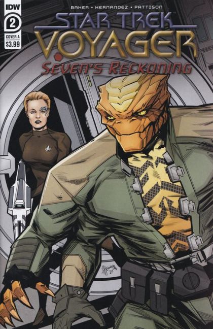 Star Trek Voyager: Seven's Reckoning Seven's Reckoning |  Issue#2A | Year:2020 | Series:  | Pub: IDW Publishing | Regular Angel Hernandez Cover