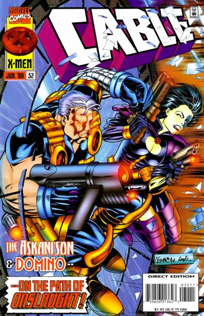 Cable, Vol. 1 Onslaught - Venting |  Issue#32A | Year:1996 | Series:  | Pub: Marvel Comics |