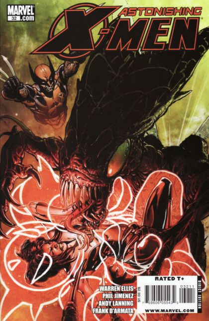 Astonishing X-Men, Vol. 3 Exogenetic, Part Two |  Issue#32A | Year:2009 | Series: X-Men | Pub: Marvel Comics | Direct Edition