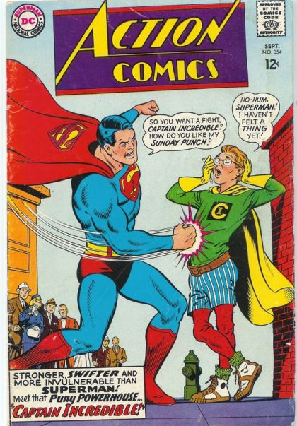Action Comics, Vol. 1 Captain Incredible! / The Brain-Stealers! |  Issue