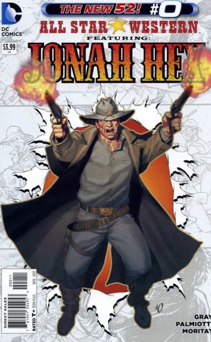 All-Star Western, Vol. 3  |  Issue#0 | Year:2012 | Series:  | Pub: DC Comics |