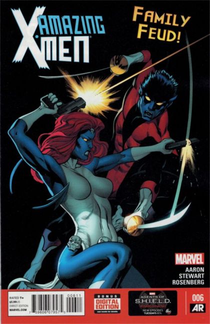 Amazing X-Men, Vol. 2 All in the Family, Part One |  Issue#6 | Year:2014 | Series: X-Men | Pub: Marvel Comics | Ed McGuinness Regular Cover