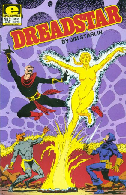 Dreadstar (Epic Comics), Vol. 1 Willow's Story |  Issue#2 | Year:1983 | Series: Dreadstar | Pub: Marvel Comics |