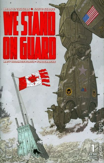 We Stand On Guard  |  Issue#1B | Year:2016 | Series:  | Pub: Image Comics | Second Printing
