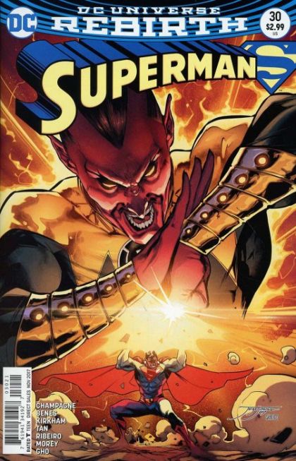 Superman, Vol. 4 A Minute Longer, Part 2: Hopes & Fears |  Issue#30B | Year:2017 | Series: Superman | Pub: DC Comics