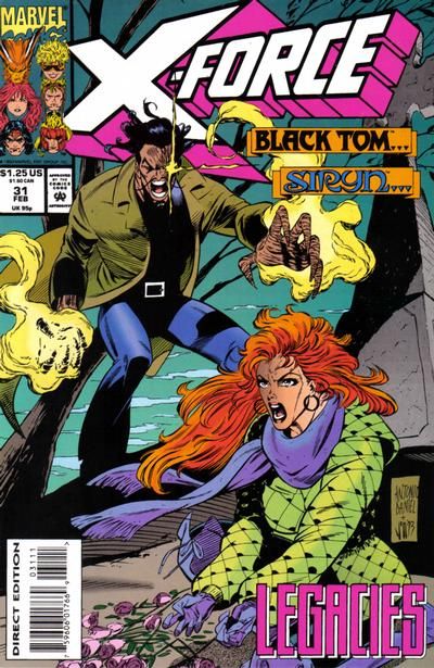 X-Force, Vol. 1 Cry Uncle! |  Issue#31A | Year:1993 | Series: X-Force | Pub: Marvel Comics