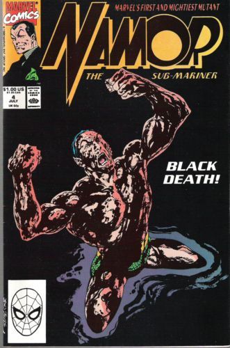 Namor, the Sub-Mariner Black Water |  Issue#4A | Year:1990 | Series: Sub-Mariner | Pub: Marvel Comics | Direct Edition
