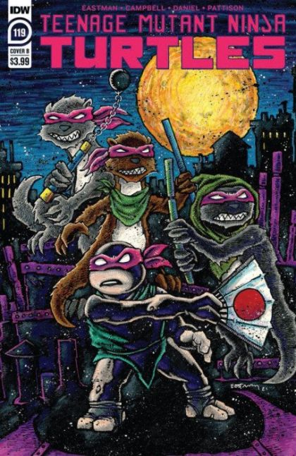 Teenage Mutant Ninja Turtles, Vol. 5  |  Issue#119B | Year:2021 | Series: Teenage Mutant Ninja Turtles | Pub: IDW Publishing | Variant Kevin Eastman Cover