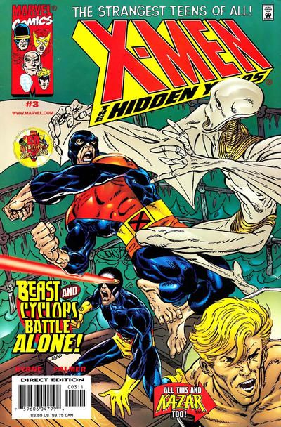 X-Men: The Hidden Years On Wings Of Angels |  Issue#3A | Year:1999 | Series: X-Men | Pub: Marvel Comics |