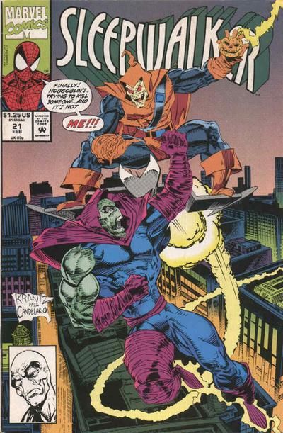 Sleepwalker Mistaken Identities |  Issue#21A | Year:1993 | Series:  | Pub: Marvel Comics |