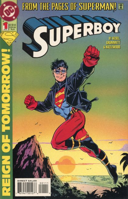 Superboy, Vol. 3 Trouble in Paradise |  Issue#1A | Year:1993 | Series: Superboy | Pub: DC Comics | Direct Edition