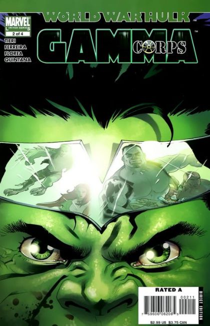 World War Hulk: Gamma Corps World War Hulk - Gamma Corps, Part 2: Origins |  Issue#2 | Year:2007 | Series: Hulk | Pub: Marvel Comics |