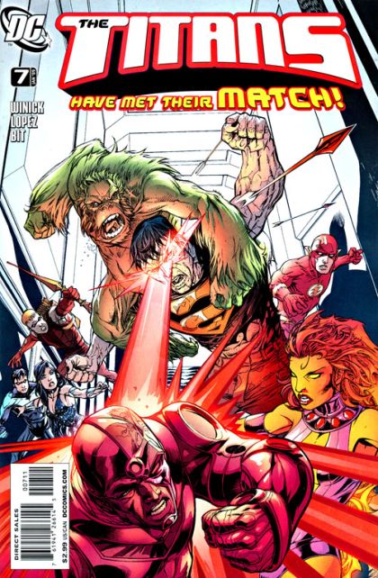 Titans, Vol. 2 Stuck in the Middle With You |  Issue#7 | Year:2008 | Series: Teen Titans | Pub: DC Comics |