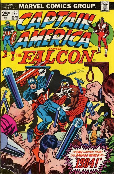 Captain America, Vol. 1 "1984" |  Issue#195A | Year:1976 | Series: Captain America | Pub: Marvel Comics | Regular Edition