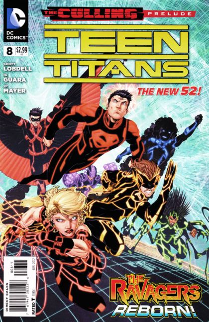 Teen Titans, Vol. 4 A Dark Omen! |  Issue#8A | Year:2012 | Series: Teen Titans | Pub: DC Comics |