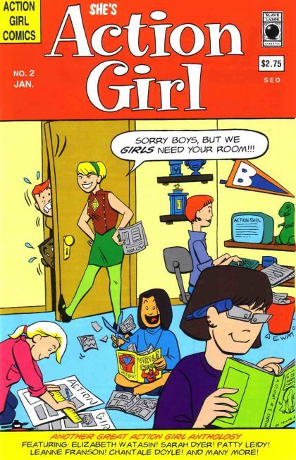 Action Girl  |  Issue#2 | Year:1995 | Series:  | Pub: Slave Labor Graphics (SLG) |