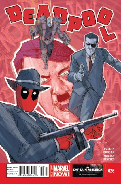 Deadpool, Vol. 4 Death Comes To Tinseltown (Or The Last Hitler) |  Issue#26A | Year:2014 | Series: Deadpool | Pub: Marvel Comics |