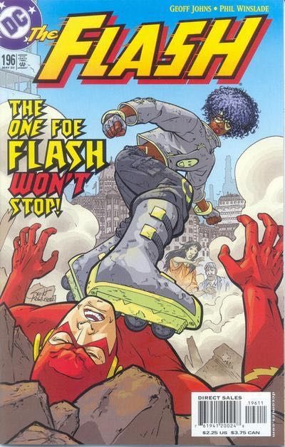 Flash, Vol. 2 Helpless |  Issue#196A | Year:2003 | Series: Flash | Pub: DC Comics | Direct Edition