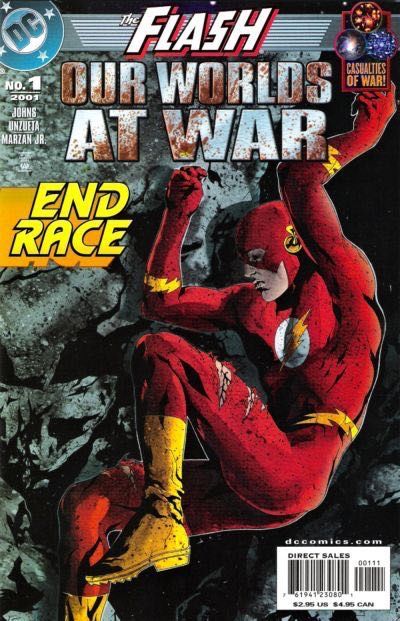 Flash: Our Worlds at War Our Worlds At War - Time on Target |  Issue#1 | Year:2001 | Series: Flash | Pub: DC Comics |