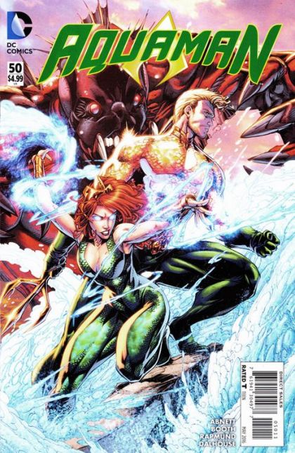 Aquaman, Vol. 7 Dead Water |  Issue#50A | Year:2016 | Series: Aquaman | Pub: DC Comics | Brett Booth Regular Cover