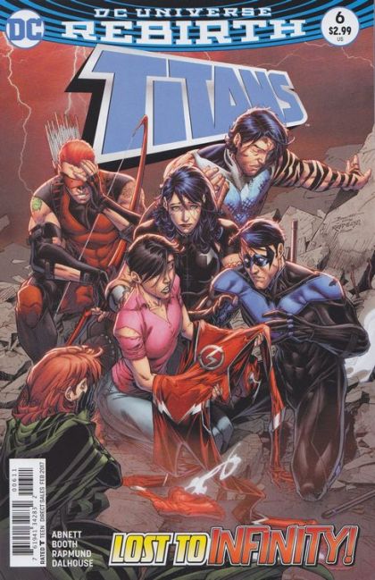 Titans, Vol. 3 The Return of Wally West, Part Six: Out of Time, Out of Mind |  Issue#6A | Year:2016 | Series:  | Pub: DC Comics | Regular Brett Booth & Norm Rapmund Cover