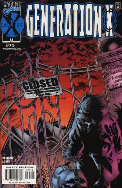 Generation X, Vol. 1 Brand New Day |  Issue#75A | Year:2001 | Series: Generation X | Pub: Marvel Comics | Direct Edition