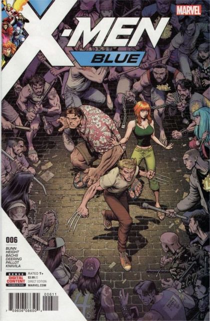 X-Men: Blue Strangest, Part Six |  Issue#6 | Year:2017 | Series: X-Men | Pub: Marvel Comics | Arthur Adams Regular