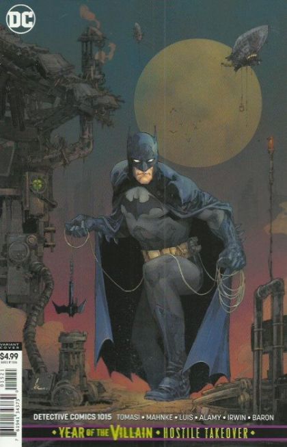 Detective Comics, Vol. 3 Cold Dark World, Icebreaker |  Issue#1015B | Year:2019 | Series: Batman | Pub: DC Comics | Variant Kenneth Rocafort Card Stock Cover