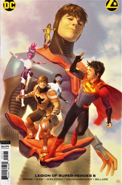 Legion of Super-Heroes, Vol. 8  |  Issue#5B | Year:2020 | Series: Legion of Super-Heroes | Pub: DC Comics | Variant Alex Garner Card Stock Cover