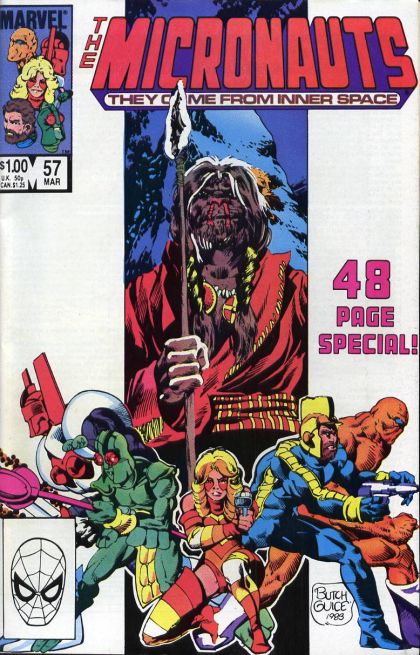 Micronauts, Vol. 1 The World of Never-Summer! |  Issue#57A | Year:1984 | Series: Micronauts | Pub: Marvel Comics | Direct Edition