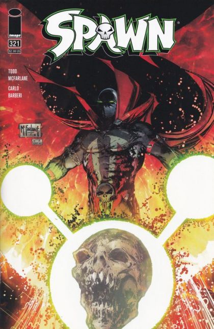 Spawn  |  Issue#321B | Year:2021 | Series: Spawn | Pub: Image Comics | Todd McFarlane Cover