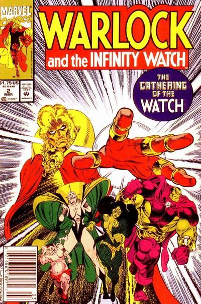 Warlock and the Infinity Watch Gathering the Watch! |  Issue#2B | Year:1992 | Series: Warlock | Pub: Marvel Comics | Newsstand Edition