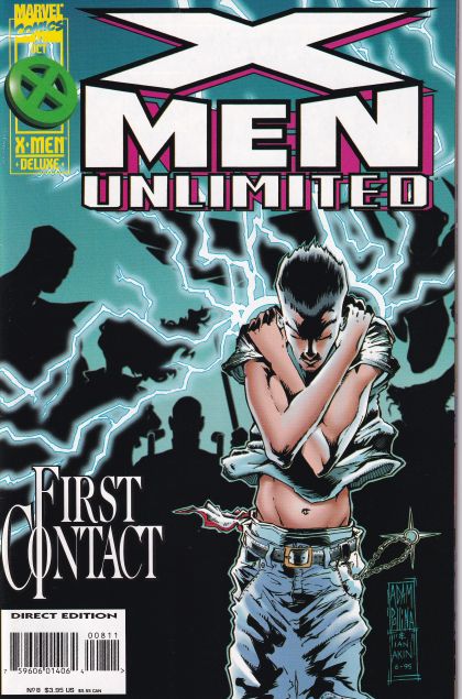 X-Men Unlimited, Vol. 1 First Contact |  Issue#8A | Year:1995 | Series: X-Men | Pub: Marvel Comics | Direct Edition