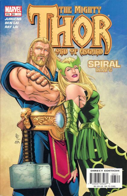 Thor, Vol. 2 Spiral, Part 6: "Frenzy" |  Issue#65 | Year:2003 | Series: Thor | Pub: Marvel Comics |